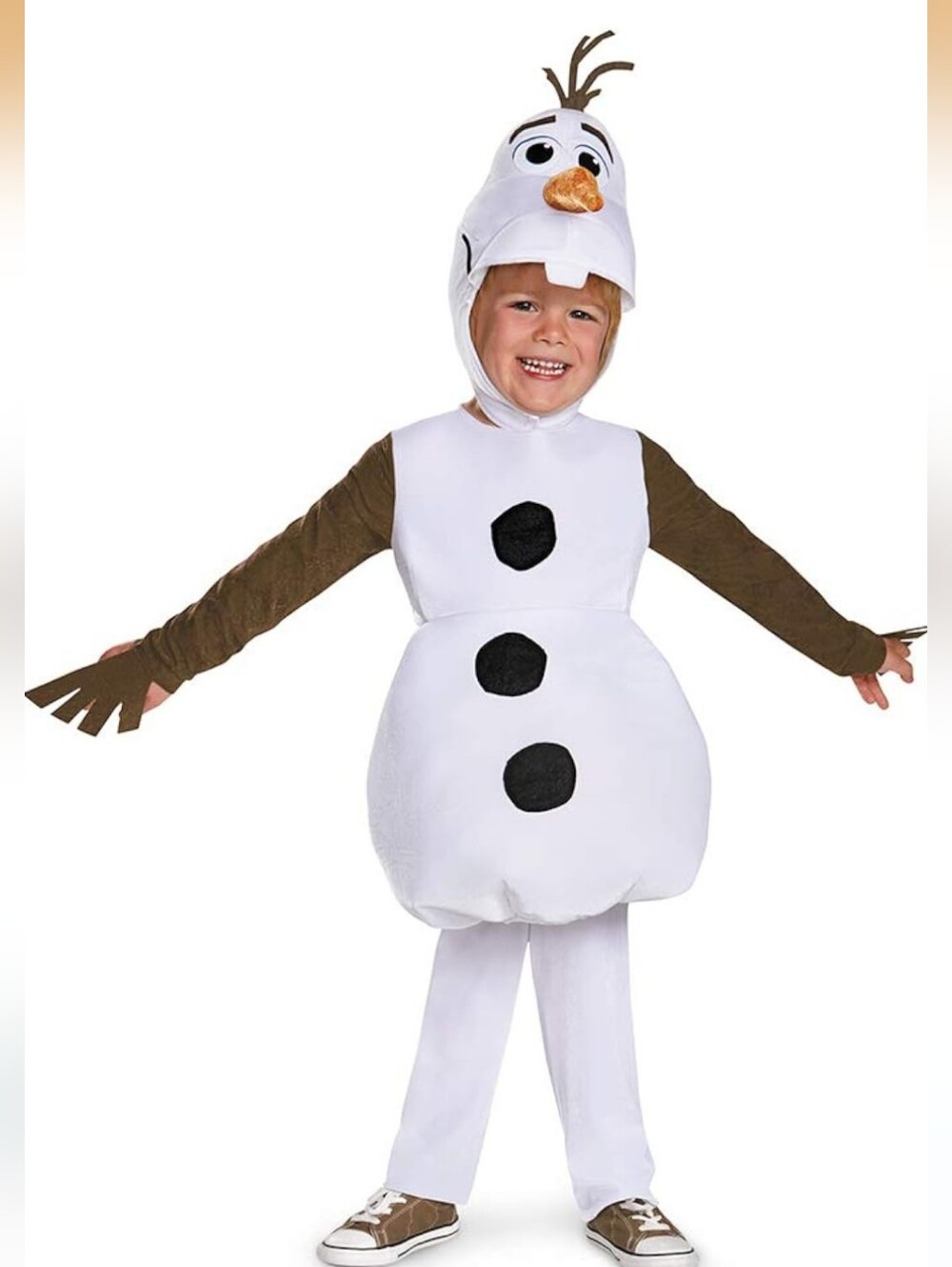 Disguise Frozen Olaf Costume Size 2T